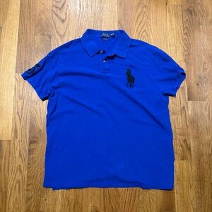 Polo by Ralph Lauren Men's Royal Blue Polo Shirt